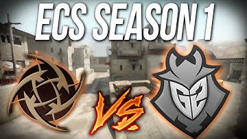 NiP vs G2 | Map 2 (Dust2) ECS Season 1 Finals (25.06.2016)