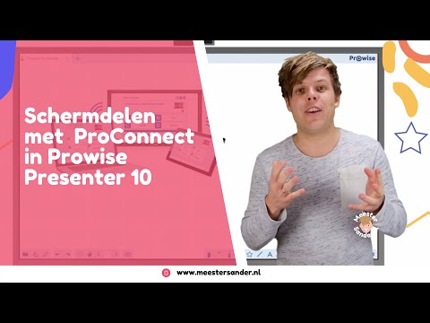 Nieuw: Scherm delen met ProConnect in Prowise Presenter 10