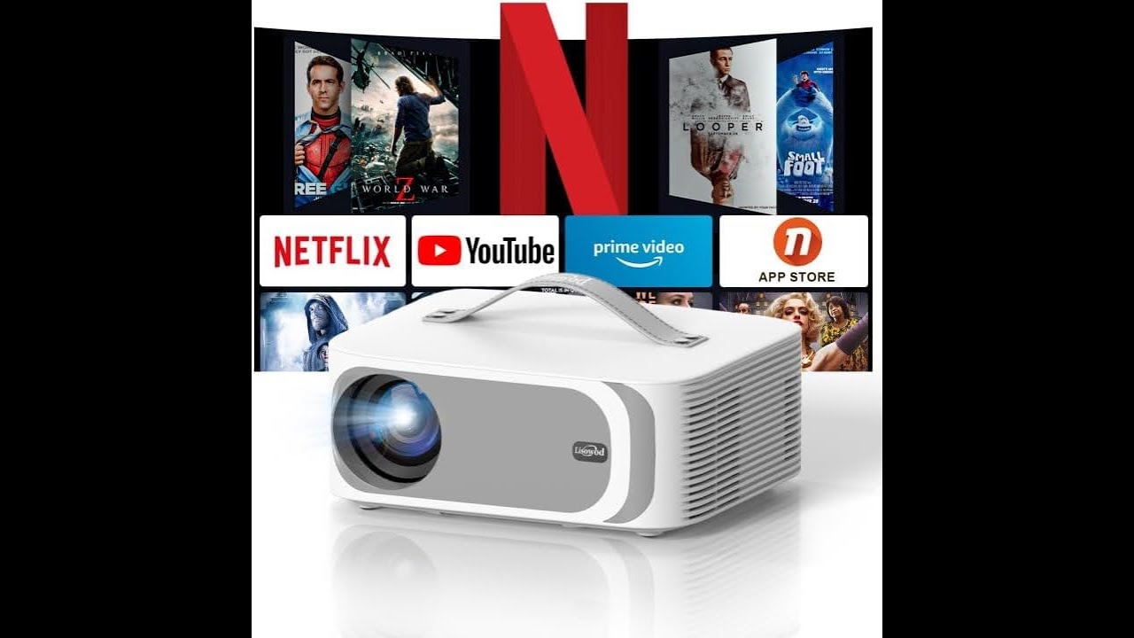 The Future of Projectors - Lisowod 4K WiFi 6 Projector Features