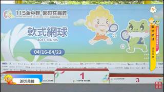 115年全中運混雙之路