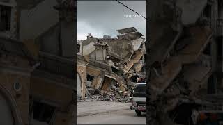 Destruction In Nabatieh, Southern Lebanon, Post Israeli Strikes