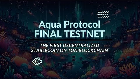How to Connect Aqua Protocol to TON Wallet
