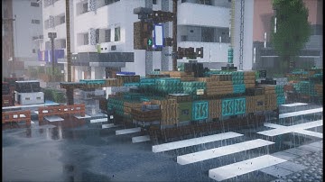 【Minecraft】Mitsubishi Type-10 Main Battle Tank Tutorial (1.5:1)