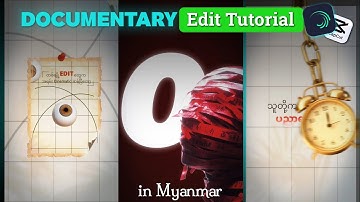 Documentary Editing Tutorial Alight Motion + Capcut Sound Effectထည့်နည်း | Shake + Animation