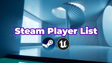 Steam Multiplayer: Player List | Unreal Engine 5 Tutorial