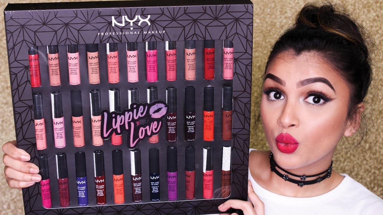 ♡ Nyx Soft Matte Lip Cream Swatches & Review ♡ | Entire Collection - Youtube