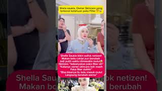 Owner Skincare Shella Saukia Ketahuan Pakai Filterbolu Coklat Aja Jadi Putih shorts trending