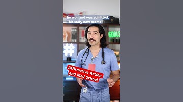 Affirmative Action and Medical School #affirmativeaction #medschool #diversity