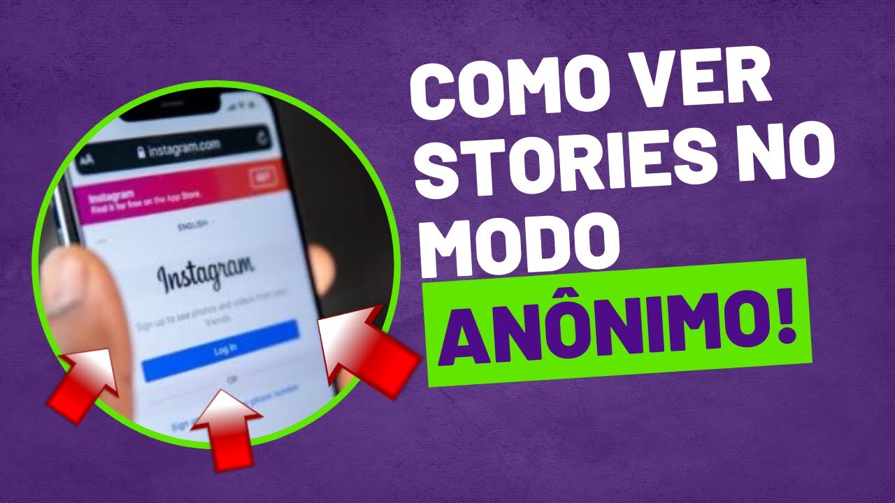 COMO ASSISTIR STORIES NO INSTAGRAM ANONIMAMENTE - YouTube