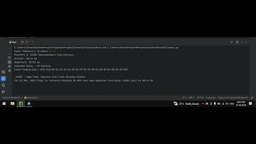 Mini Project on Indian Railways Running Status And Announcement System.