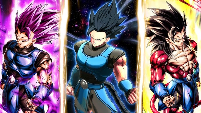 KIT 5 Bonecos, Goku Blue, Vegeta Blue, Goku SSJ4, Itachi e Kakashi