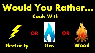 Would You Rather: Cook with Electricity, Gas, or Wood? by Sprague River Homestead 134 views 1 year ago 8 minutes, 59 seconds