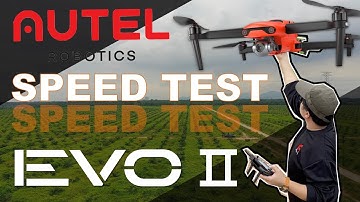 AUTEL EVO 2/EVO II - MAX SPEED TEST ON STANDARD & LUDICROUS MODE