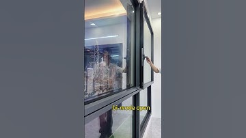 Drift Window.Suspended sliding.Not occupy space.Lock quickly #china #window #aluminium#door#factory