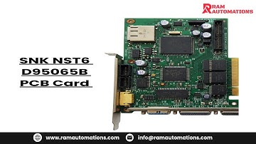 SNK NST6 D95065B PCB Card | High-Performance Industrial Automation Module | Ram Automations