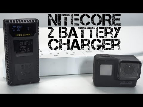 GIVEAWAY - NITECORE Dual Slot GoPro HERO5 Charger