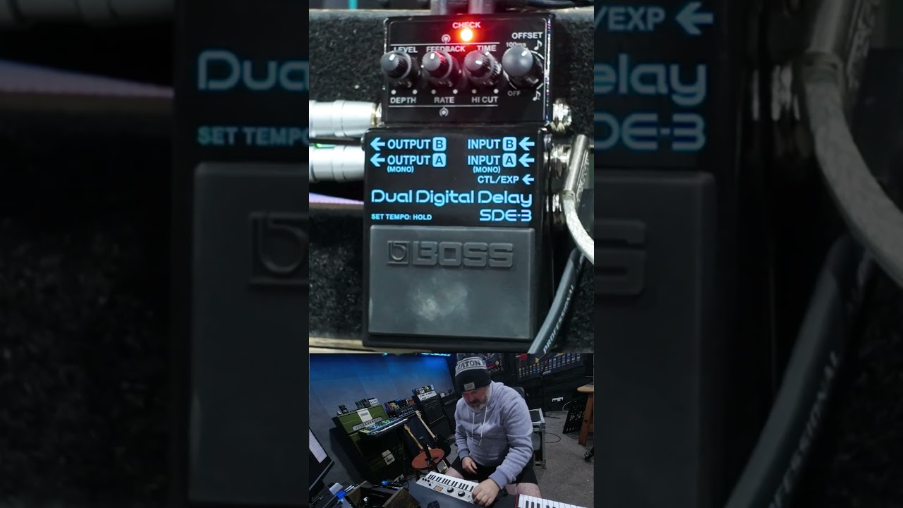 Guarda Boss SDE-3 Dual Digital Delay with Microkorg XL Synth 2 su YouTube Guarda Boss SDE-3 Dual Digital Delay with Microkorg XL Synth 2 su YouTube