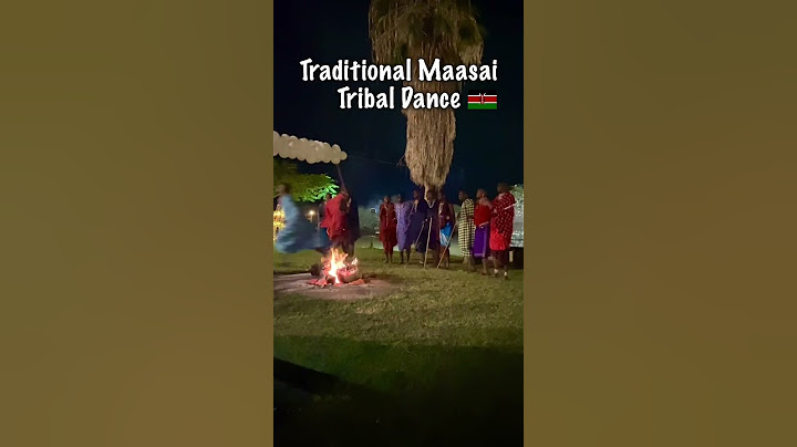 Kenya’s Maasai Tribe Dancing 🇰🇪