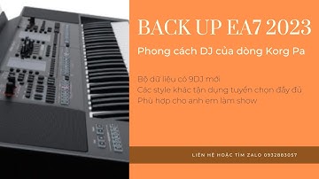 Backup Roland EA7 DJ mới nhất 2023