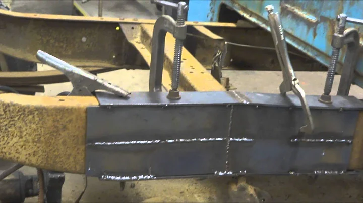 Backyard Frame Repair: Fixing a rusted/cracked truck frame