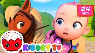 Horsey Horsey Don&#39;t You Stop +More By KidooyTv Nursery Rhymes for Kids Children