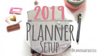 2019 Planner Setup • A6 Rings Flip Through