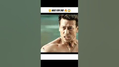 Tiger Shroff Attitude 🔥😱 Scene #mgtiger2 #attitude #shorts #short