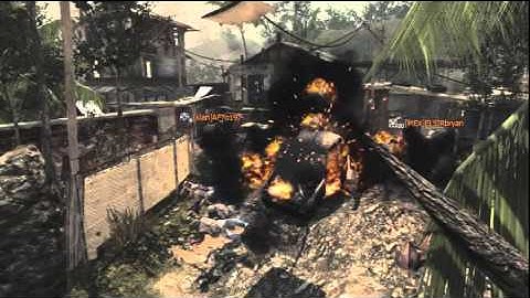MW3: Quad Car Bomb Kill on Village! (Car Explosion Quad Feed) | Perfect Timing!