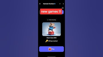 NEW Hamster kombat games on telegram #hamsterkombat #telegram #toncoin #notcoin