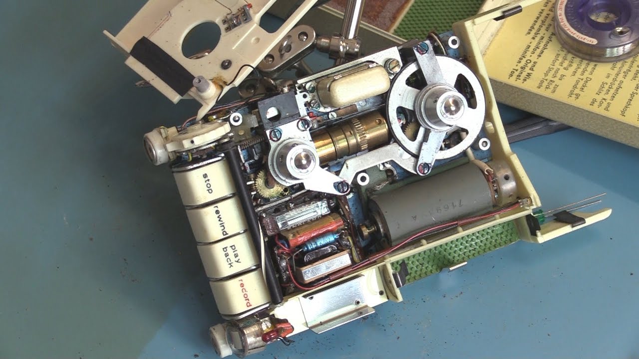 World's Smallest All-Tube Spy Recorder - The Minifon P-55