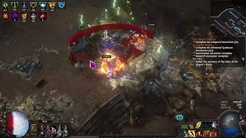 Path of Exile, Settlers of Kaalgur - Facetank Flicker Trickster