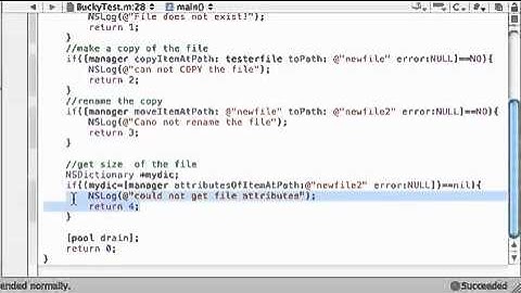 Objective C Programming Tutorial   62   Working with File Attributes   YouTube
