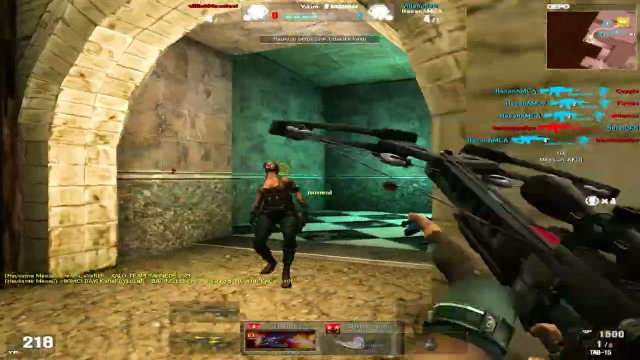 HasanAMCA - Wolfteam Vuruş Kesitleri.