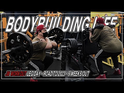 <strong>JM</strong> WORKOUT | LEG DAY * <strong>ROAD</strong> TO 2023 * 9 WEEKS OUT | 2022.10.29