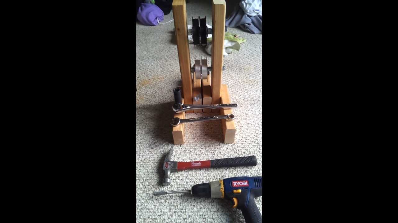 Homemade Spooling Station for Fishing Line (The Petersen Design) YouTube