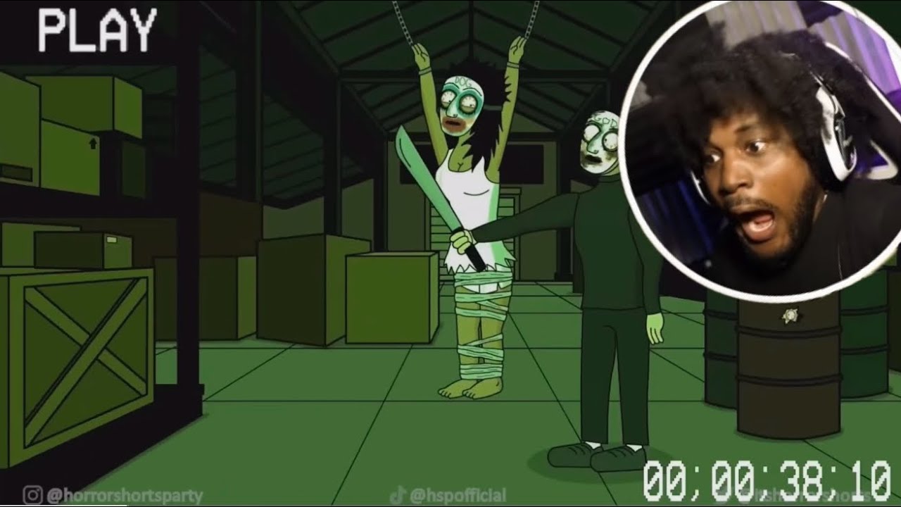 CoryxKenshin Spooky Scary Sunday | Terrifying Short Horror Films Reaction