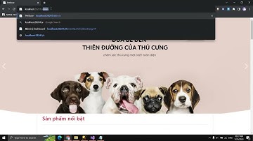Code website cửa hàng thú cưng asp.net core mvc