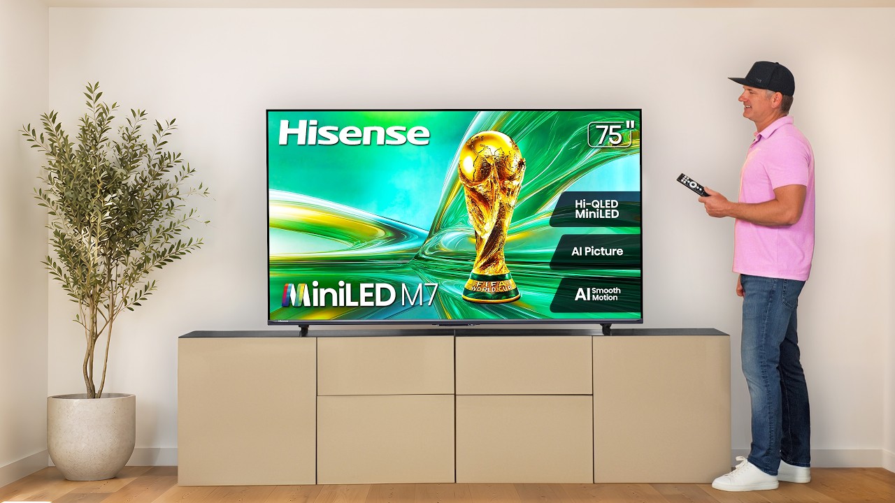 The Best Budget Mini-LED TV? Hisense M7 - YouTube