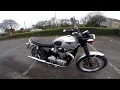 Triumph T120 Bonneville Test Ride