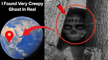 I found very creepy ghost 👻 on google earth #viralvideo #googleearth #googlemaps #findearthhand 