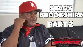 Stacy Brookshire on Being Crip Mac's Dad & Crip Mac Calling Him a Snitch & Wants DNA Test!! (Part 2)