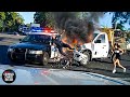 Insane Most Brutal Police Dashcam Moments: Wild PIT Maneuvers and High -Speed Crashes #8