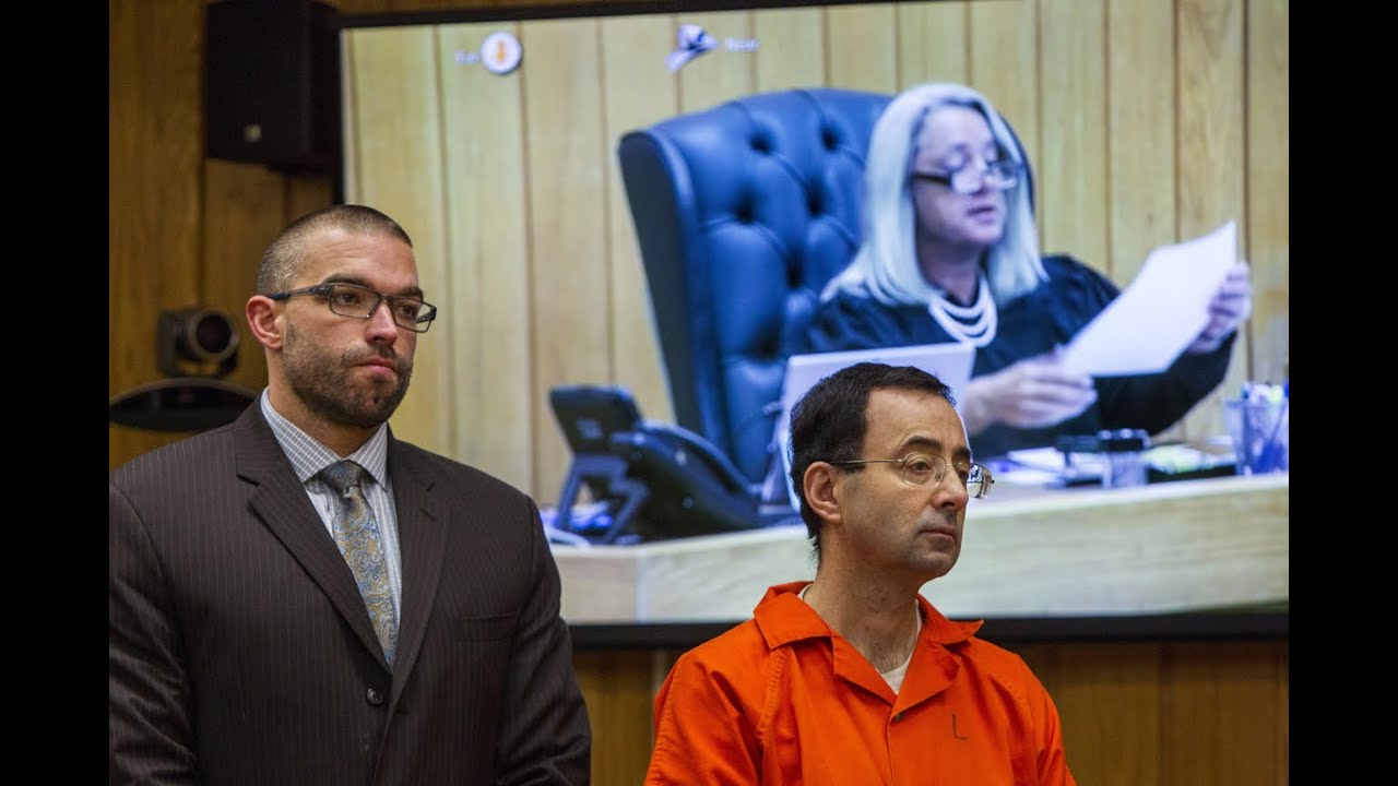Larry Nassar sentenced to 40 to 125 years in Eaton County