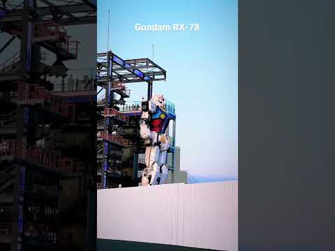 Giant Robot Gundam RX-78 #japan #shorts #robot #gundam #yokohama