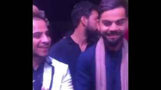 Virat kohli with punjabi singer ranjit bawa, milind gaba in yuvraj
wedding at chandigarh