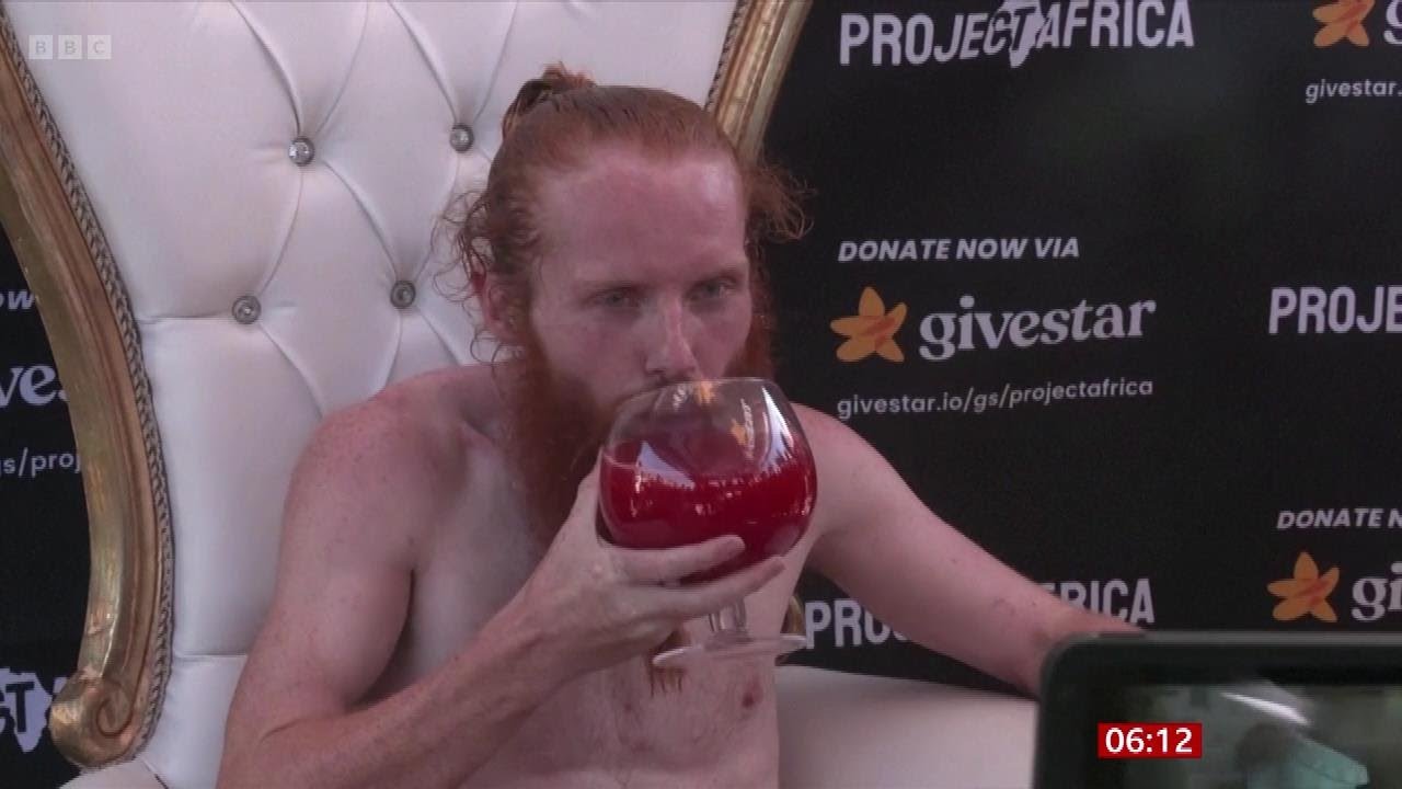 Russell Cook Model Russell Cook AKA Hardest Geezer Celebrates With A Strawberry Daiquiri ...