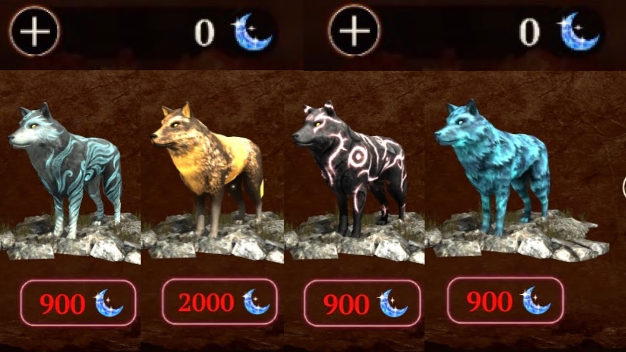 New Update: Moonstone & 4 Glowing Skins! - The Wolf Online Simulator -  YouTube