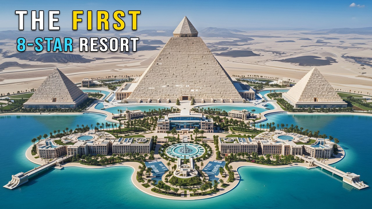The $20,000,000,000 "Neo Pharaoh" Giga Resort | Worlds First 8 Star Resort