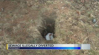 Town officials say raw sewage was being illegally diverted into Speedway apartment complex’s parking
