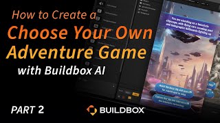 How to Make Your Own Choose Your Own Adventure Mobile Game (Part 2) | Buildbox AI NoCode Tutorial